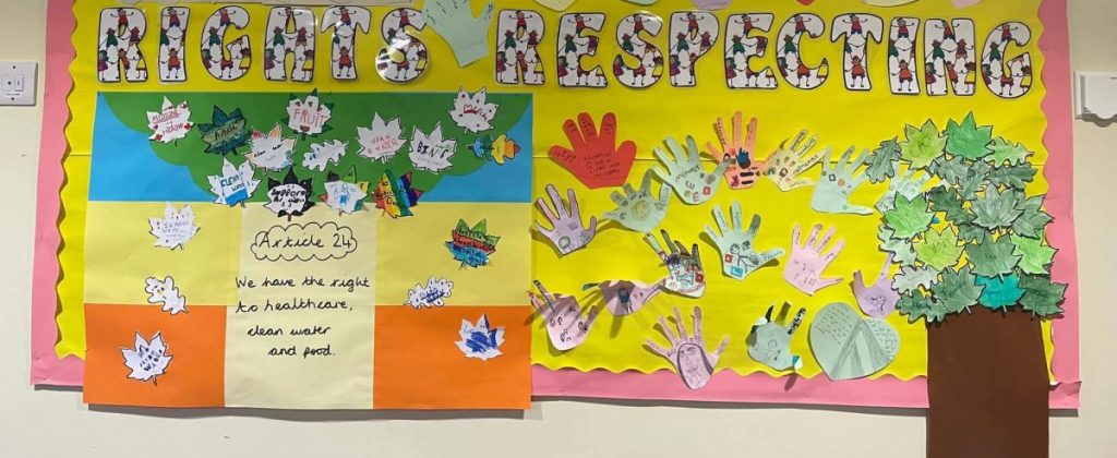 Rrs Display Rights Respecting School | Houldsworth Valley Primary Academy